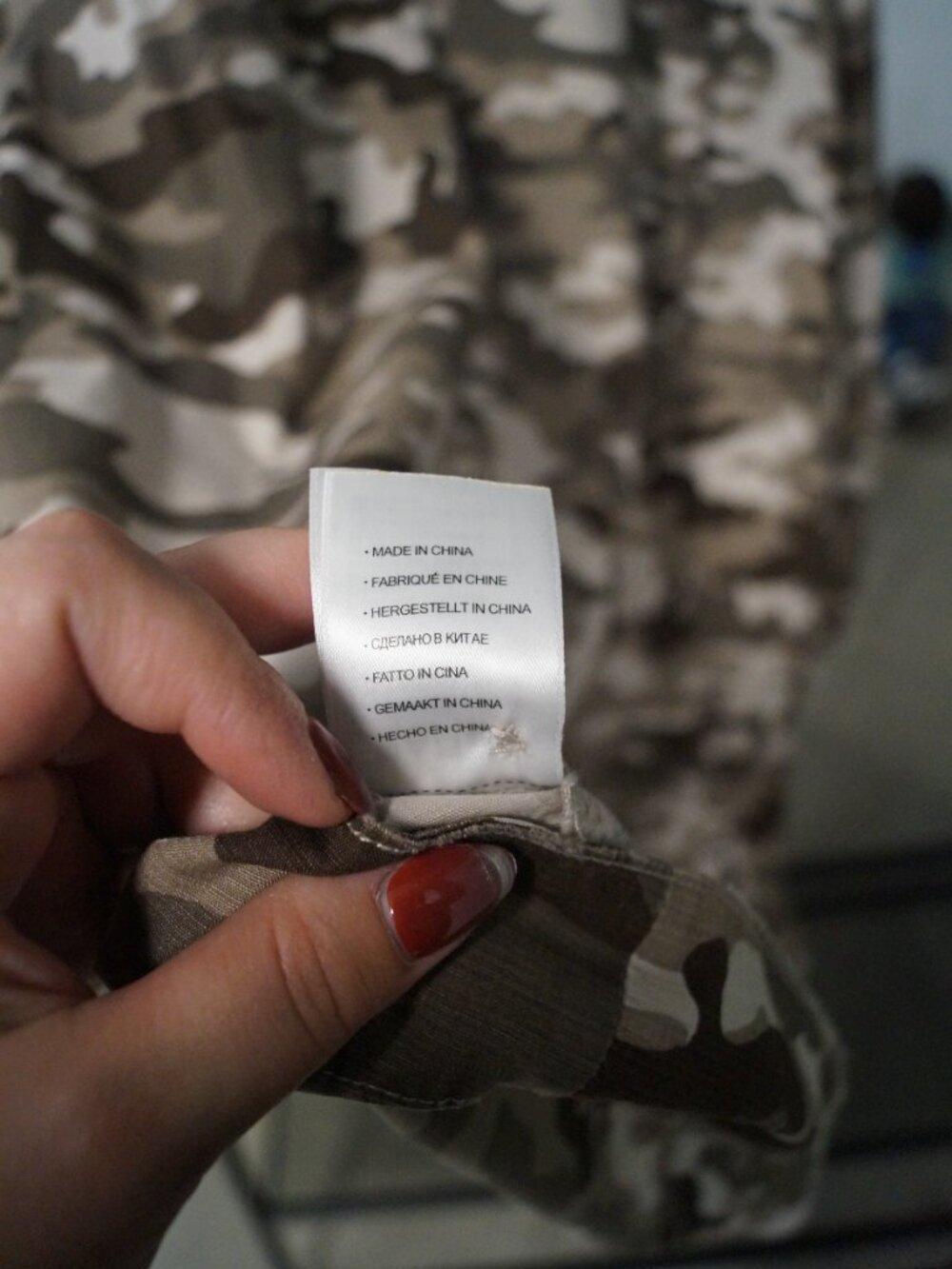 🎃 Society of One | Brown Camo Button Up Shirt - Picture 7 of 7